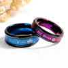 Her King His Queen Stainless Steel Couple Rings