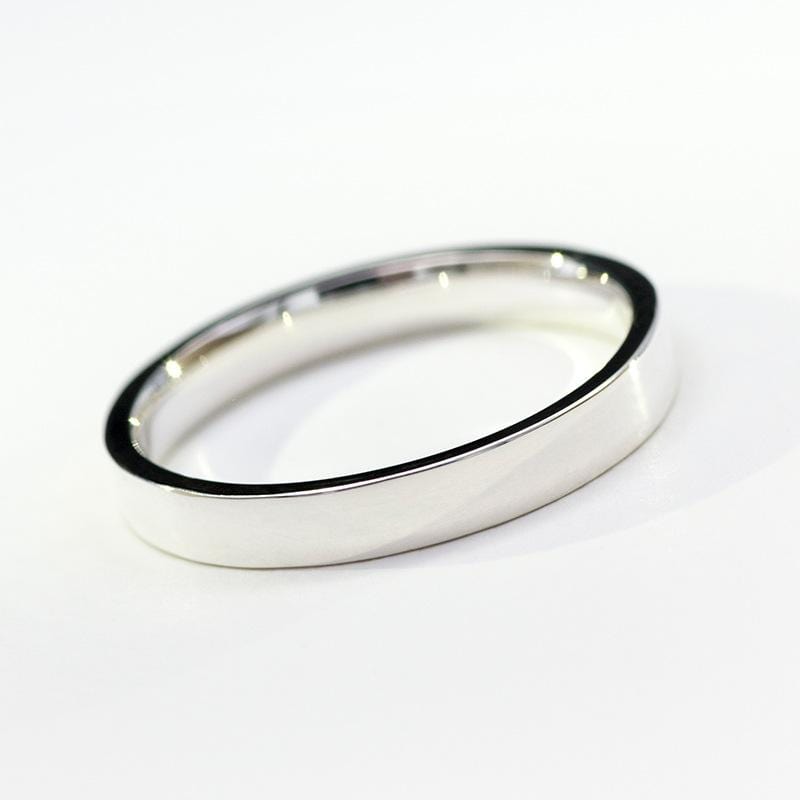 Handcrafted Engravable Promise Rings for Couples in Sterling Silver