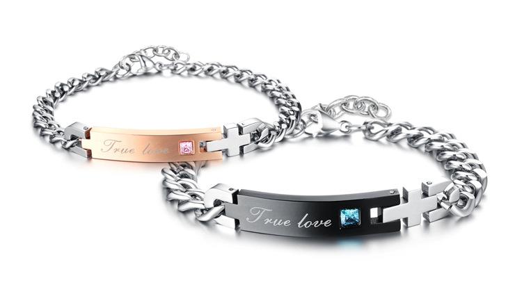 True Love Matching Bracelets for Couples
