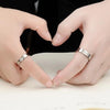 Love Key and Lock Stainless Steel Couple Rings