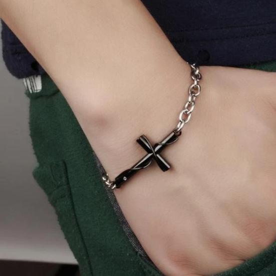 Cross Bracelets for Couples