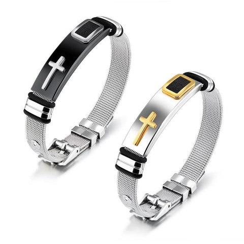 Cross Bracelets for Couples